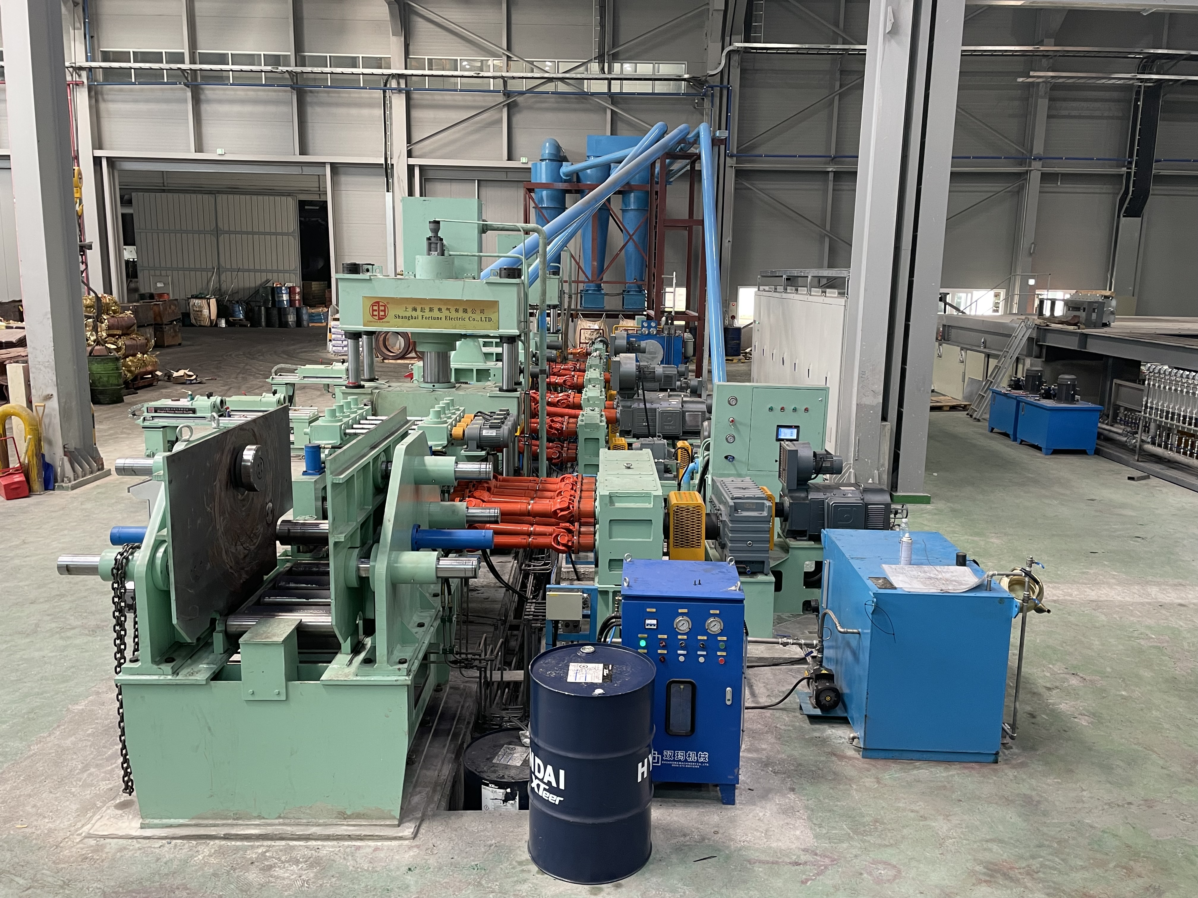 the copper stip surface milling machine