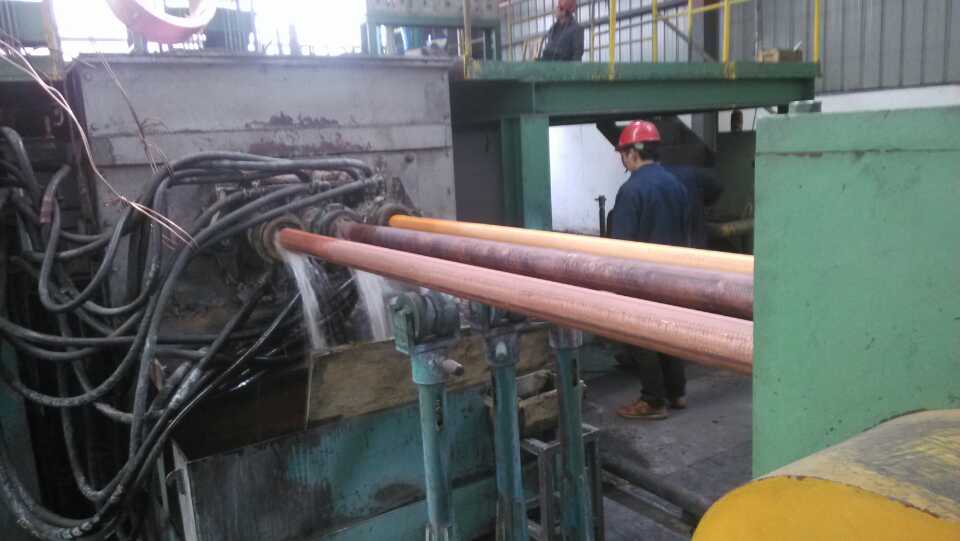 crystallizer in horizontal continuous casting machine for red copper tube